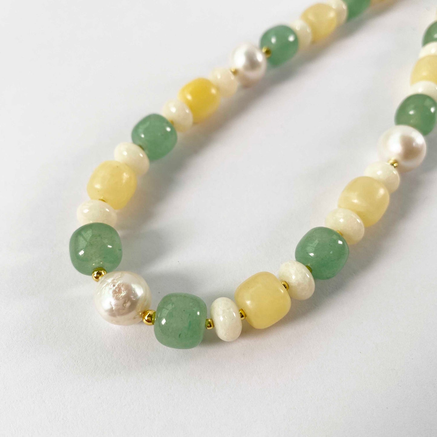 Buy Pearl Jade Necklace, 6mm White Fresh Water Pearl Green Jade Necklace,  Bride Bridesmaid Real Pearl Wedding Girls Gift Necklace Jewelry Online in  India - Etsy