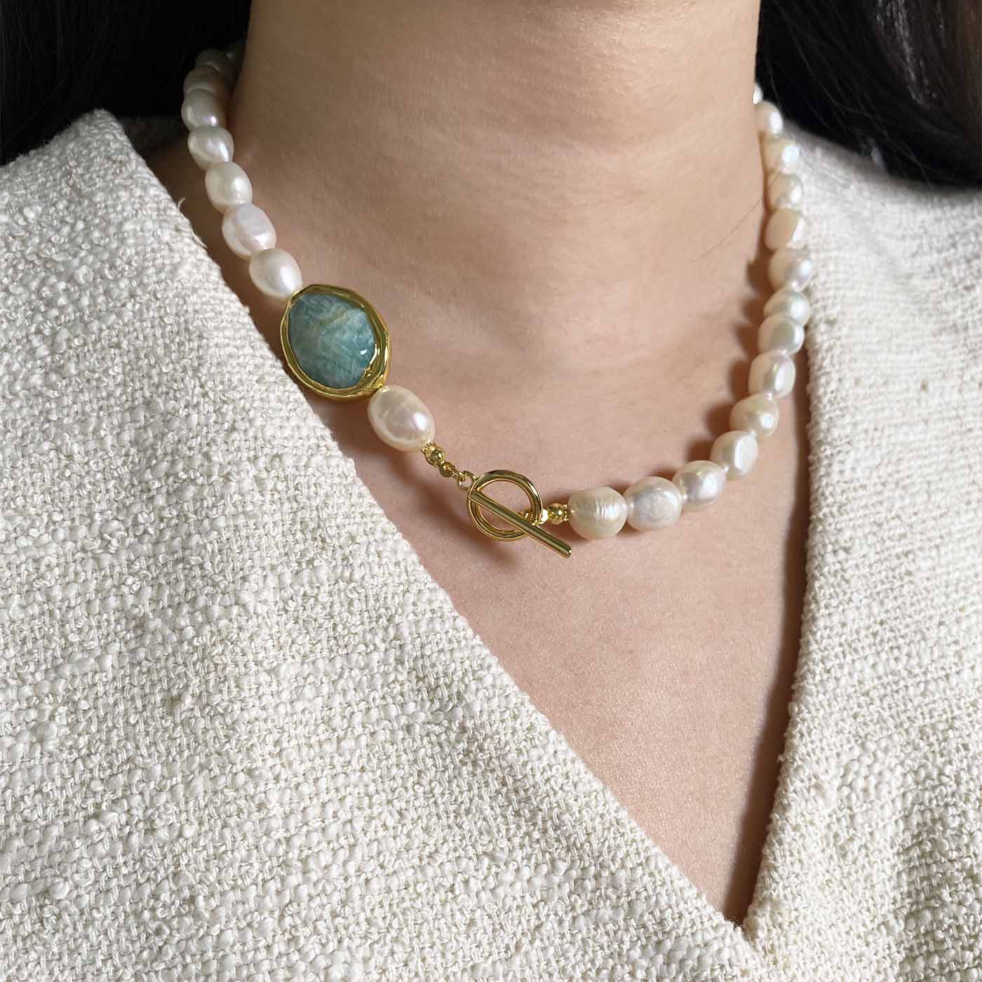 108 Mala 7 chakra necklace, meditation jewelry, natural stone, knotted,  tassel 9 cm, bead 6+8 mm - VMD parfumerie - drogerie